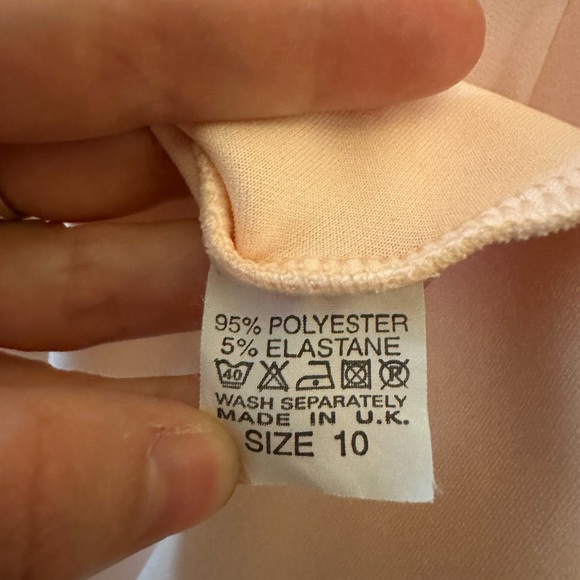 Pink Mermaid Formal Dress size 4 - Picture 5 of 6